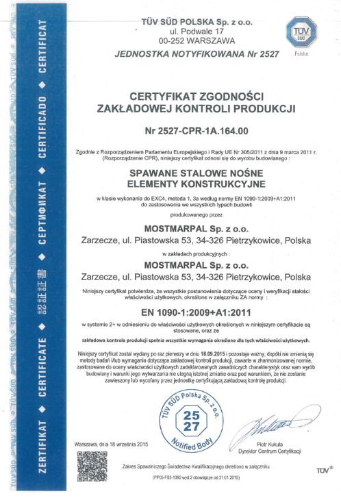 Świadectwo Kwalifikacyjne